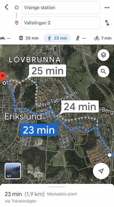 Вилла Mini House Gribbylund Экстерьер фото